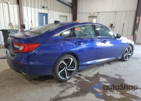 2022 Honda Accord Sport Se из США, поврежденный, VIN 1HGCV1F44NA097298